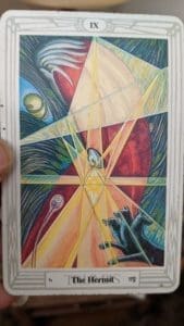 the hermit tarot card