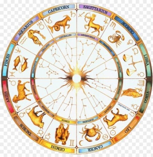 astrological wheel