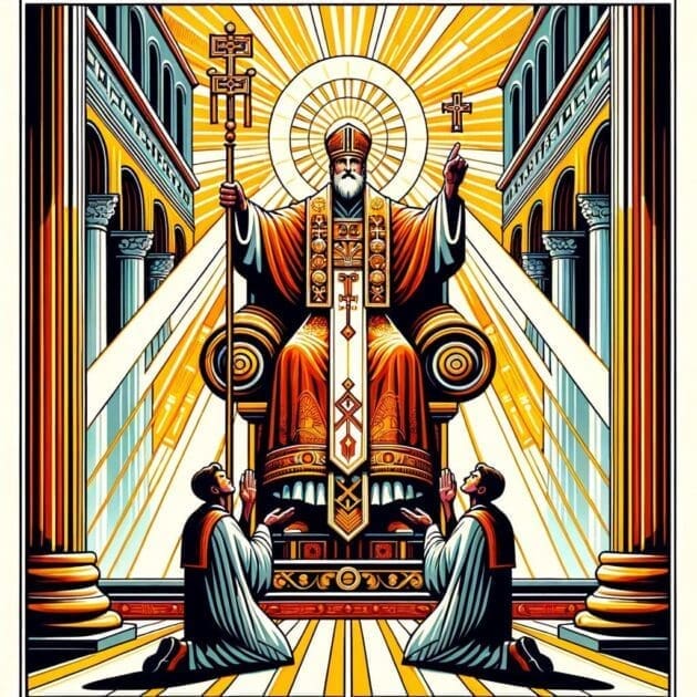 The Hierophant Upright Card Keywords E B Be Dfaefe C